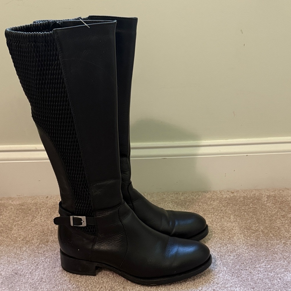 Bos. & Co. Black Over the Knee Boots